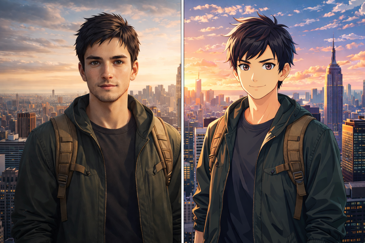 Генерация по референсу — иллюстрация